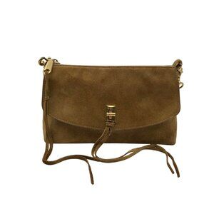 Rebecca Minkoff Tan Suede Darren Shoulder Bag
